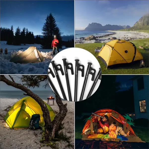 Heavy Duty Steel Tent Pegs