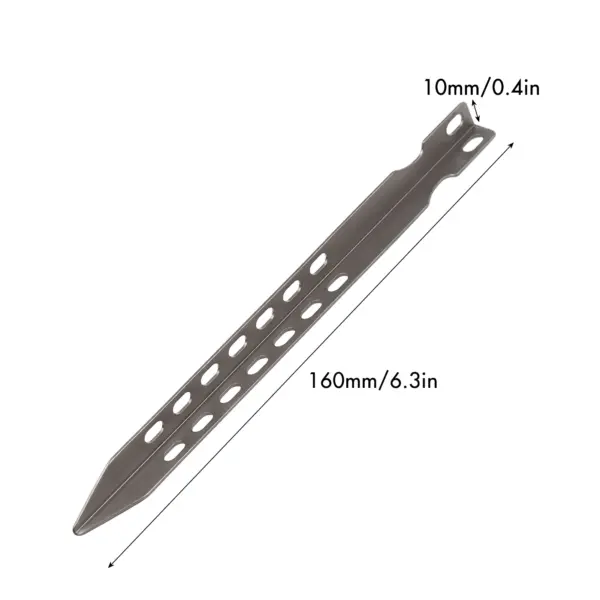 Ultralight Titanium Tent Pegs