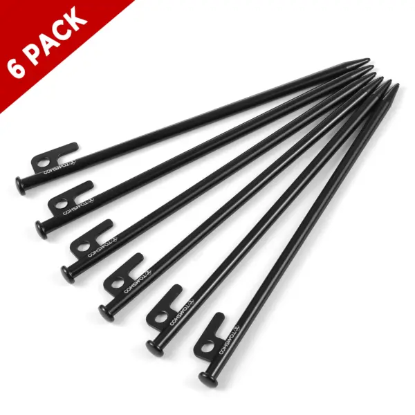 Heavy Duty Steel Tent Pegs