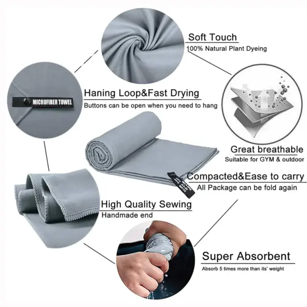 Quick-Drying Sports Towel - Image 2