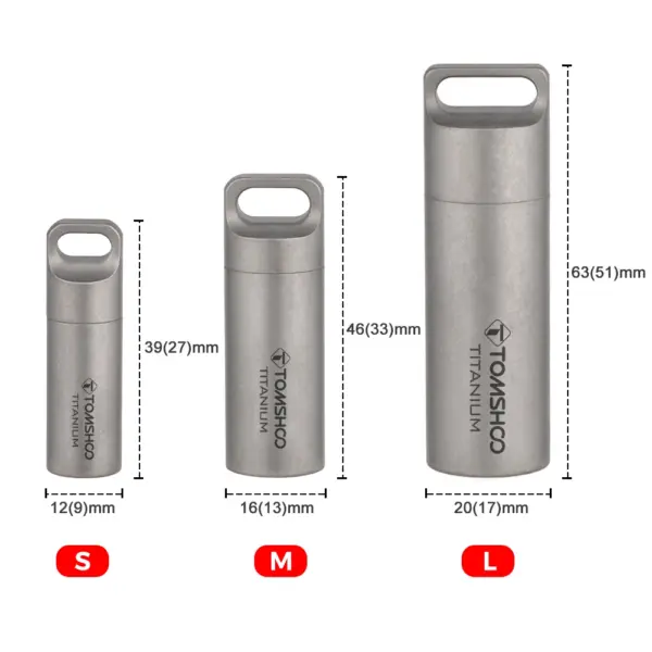 Titanium Pill Box