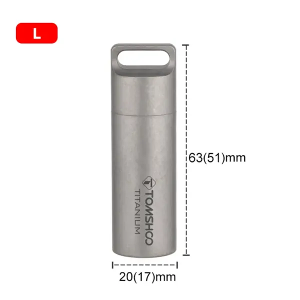 Titanium Pill Box