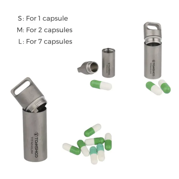 Titanium Pill Box