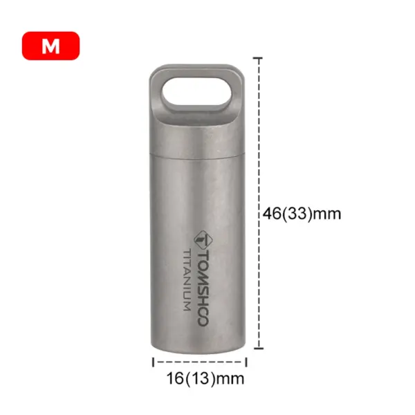 Titanium Pill Box