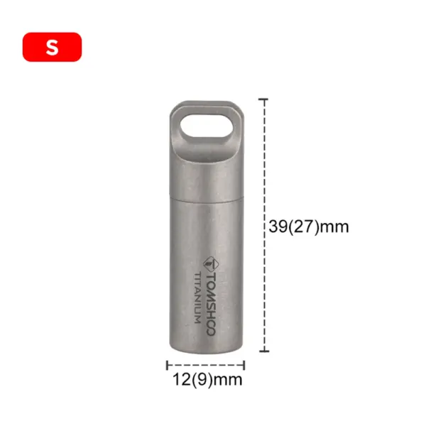 Titanium Pill Box
