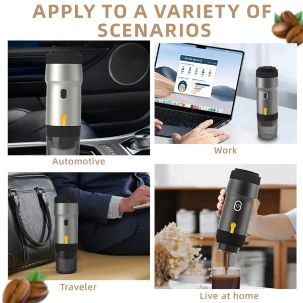 3-in-1 Portable Espresso Machine