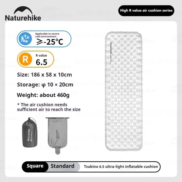 Naturehike R6.5 Inflatable Sleeping Pad - Image 7