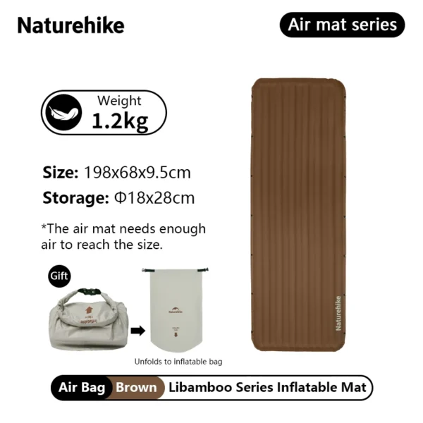 Naturehike Libamboo Inflatable Camping Mattress