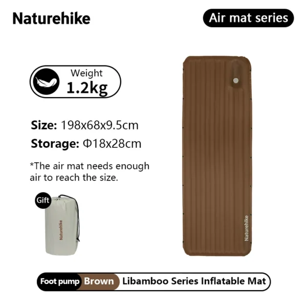 Naturehike Libamboo Inflatable Camping Mattress