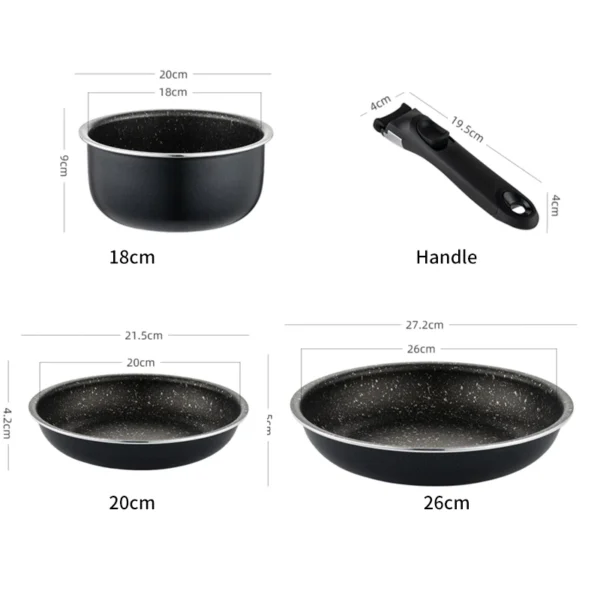 Konco Non-Stick Cookware Set